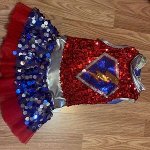 Wonder Woman inspired costume - sz 5t
